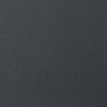 vidaXL Fauteuil inclinable noir cuir véritable