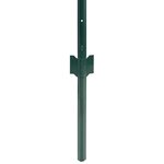 vidaXL Clôture Euro Acier 20x0 8 m Vert