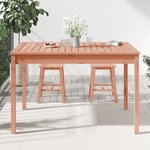 vidaXL Table de jardin 121x82 5x76 cm bois massif de douglas
