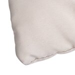 vidaXL Coussin crème pour balancelle 120 cm