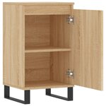 vidaXL Buffets 2 Pièces chêne sonoma 40x35x70 cm bois d'ingénierie