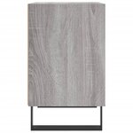 vidaXL Table de chevet sonoma gris 40x30x50 cm bois d'ingénierie