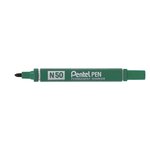 Marqueur permanent N50 Pointe Ogive 2 mm Vert x 3 PENTEL