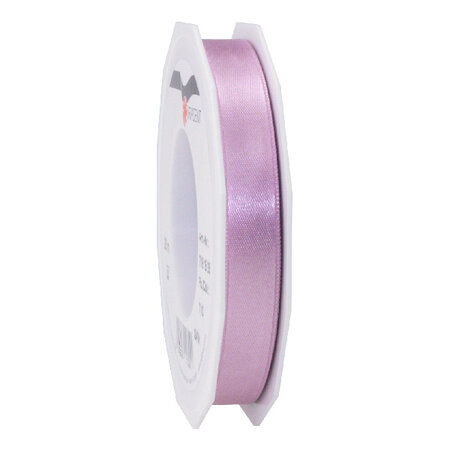 Satin double face 25-m-rouleau 15 mm lilas