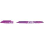 Stylo roller frixion ball 07  mauve pilot