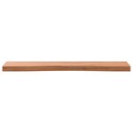 vidaXL Dessus de bureau 100x(45-50)x4 cm bois massif de hêtre