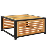 vidaXL Salon de jardin avec coussins 8 Pièces bois massif d'acacia