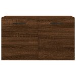 vidaXL Armoire murale Chêne marron 60x36 5x35 cm Bois d'ingénierie