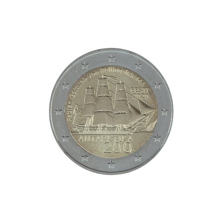 Estonie 2020 - 2 euro commémorative antarctique