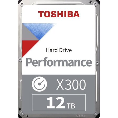 TOSHIBA - Disque dur Interne - X300 - 12To - 7200 tr/min - 3.5 Boite Retail  (HDWR21CEZSTA) - La Poste