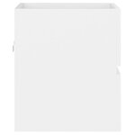 vidaXL Armoire d'évier Blanc 41x38 5x45 cm Aggloméré