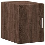 vidaXL Armoire murale chêne marron 30x42 5x40 cm bois d'ingénierie