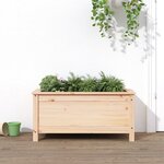 vidaXL Jardinière 82 5x40x39 cm bois de pin massif