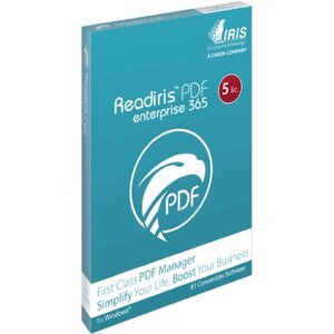 Readiris pdf enterprise 365 - abonnement 1 an - 5 pc - a télécharger