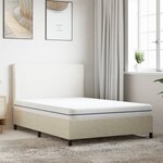 vidaXL Matelas en mousse moyennement doux 140x200 cm