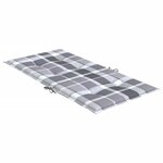 vidaXL Coussins de chaise de jardin à dossier bas lot de 6