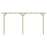 vidaXL Pergola de jardin 410 x 40 x 203 cm Bois