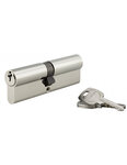 THIRARD - Cylindre de serrure double entrée STD UNIKEY (achetez-en plusieurs  ouvrez avec la même clé)  50x50mm  3 clés  nickelé
