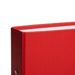 Classeur Rembordé Prolypropylène 2 Anneaux 30mm - A5 - Rouge - X 20 - Exacompta
