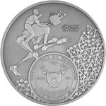 Pièce de monnaie en Argent 2000 Francs g 200 Millésime 2024 Stanislaw Lem Master of Science Fiction TALES OF PIRX THE PILOT