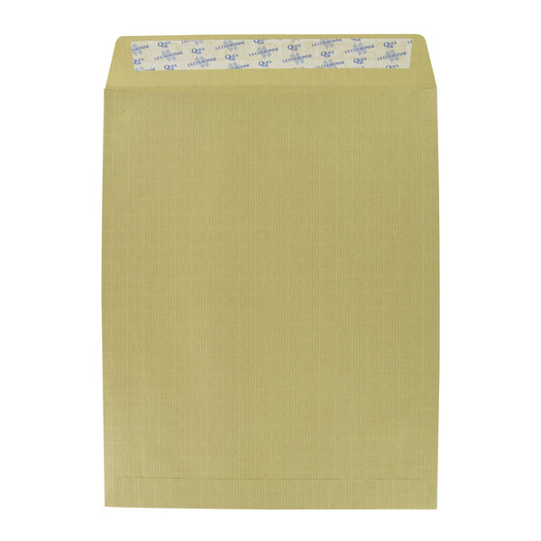 Pochette kraft armé brun 260 x 330 mm 130 g - boîte de 10 - la couronne