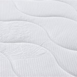 vidaXL Matelas à ressorts bonnell moyen 160x200 cm