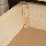 Tiroir de lit 120 x 200 BUDDY - rouge brique