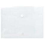 Sachet De 5 Pochettes-enveloppes Polypropylène - A4 - Incolore - X 10 - Exacompta