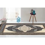 Tapis de salon OTTOMAN 120 x 180 cm - Noir