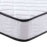 vidaXL Matelas en mousse moyennement doux 120x200 cm