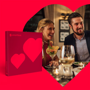 SMARTBOX - Coffret Cadeau Carte Cadeau Saint-Valentin - 100 € - Multi-thèmes
