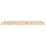 vidaXL Cadre de lit 90x190 cm simple bois massif de pin