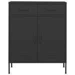 vidaXL Armoire de rangement Anthracite 80x35x101 5 cm Acier