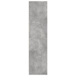 vidaXL Garde-robe gris béton 80x50x200 cm bois d'ingénierie