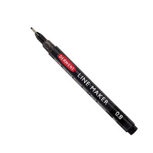 DERWENT - LINE MAKER - fineliner encre noire pointe 0.8
