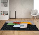 Tapis d'intérieur SCREEN 120 x 180 cm - Multicolore