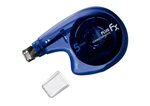 Roller de Correction Latéral 'FX' 5 mm x 10 m Tête Flexible Bleu PLUS JAPAN