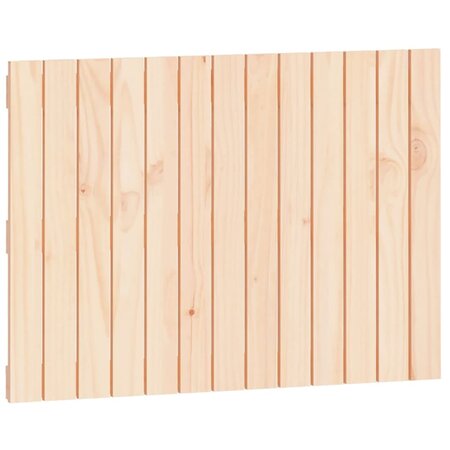 vidaXL Tête de lit murale 82 5x3x60 cm Bois massif de pin