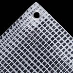 vidaXL Bâche de gaze 140 g/m² 8x8 m Blanc