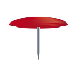 Exacompta - boîte de 40 punaises rouges