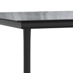 vidaXL Ensemble à manger jardin 4Pièces et coussins Gris Résine tressée