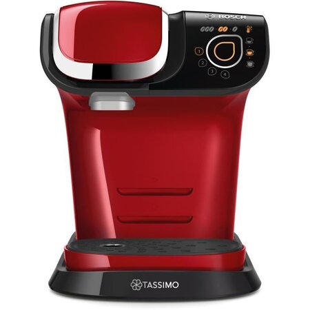 Machine à café tassimo bosch tas6503 - rouge - multi-boissons