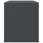 vidaXL Meuble TV anthracite 67x39x44 cm acier
