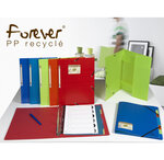 Intercalaires Poplypropylène Recyclé Forever® 6 Positions - A4 - Couleurs Assorties - X 25 - Exacompta