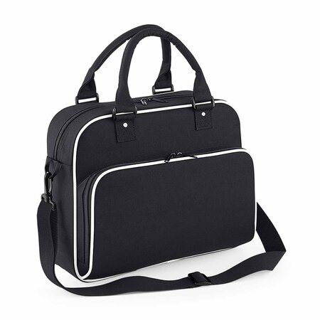 Sac bandoulière Junior Danse rétro - BG145 - noir / white