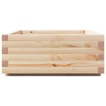vidaXL Jardinière 90x60x26 5 cm bois de pin massif