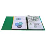Classeur À Levier Prem'touch Intérieur Et Extérieur En Polypropylène - Dos 80mm - A4 Maxi - Vert Foncé - X 10 - Exacompta