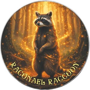 Monnaie RACONAEL RACCOON Forest Totems III 1 Oz Argent 1$ USA 2026