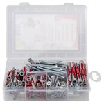 Fischer ensemble de chevilles avec vis profi-box duopower 150 pcs