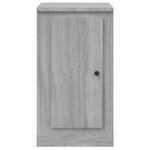 vidaXL Buffet sonoma gris 37 5x35 5x67 5 cm bois d'ingénierie